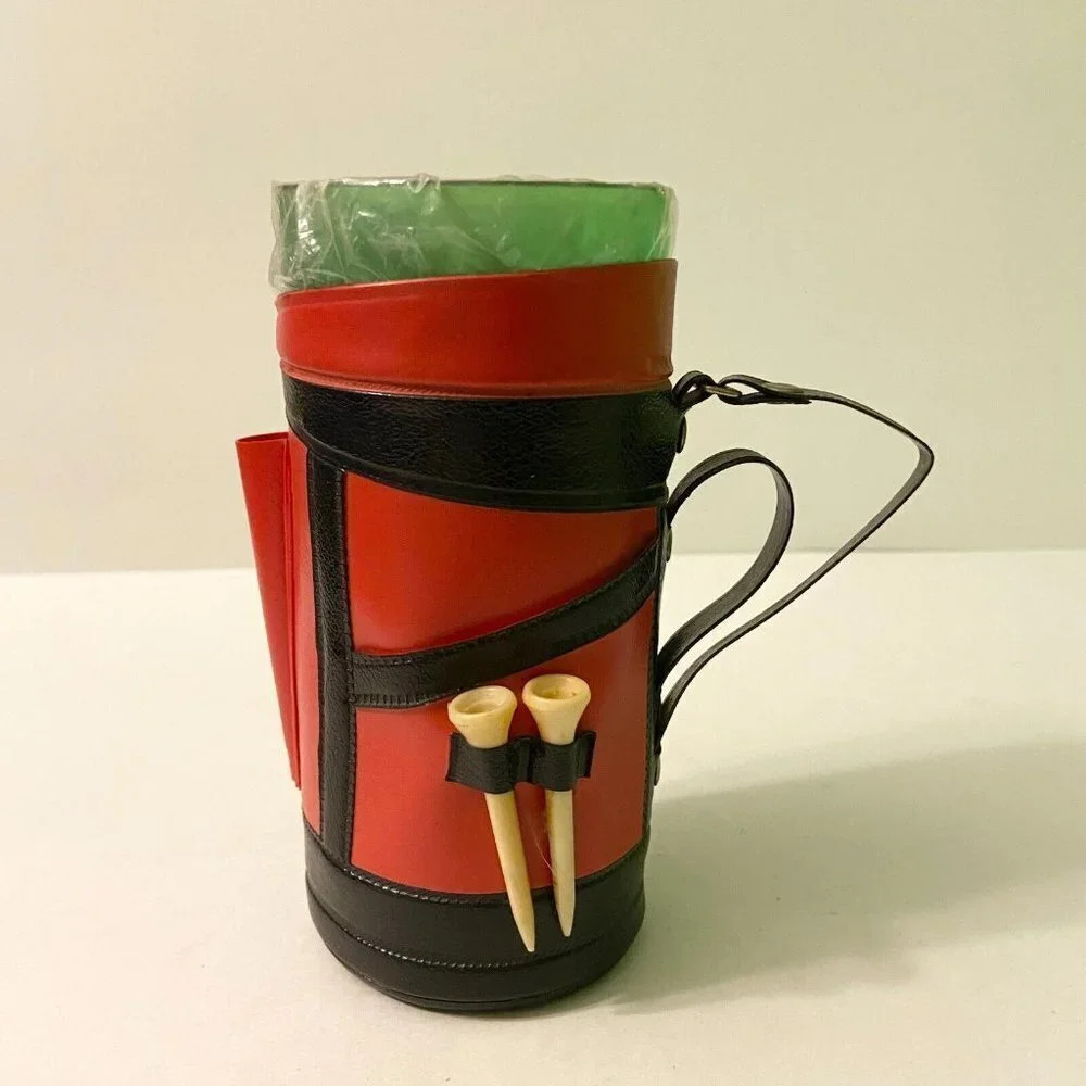 Vintage Golf  Bag Cup Holder Barware Drink Beverage Holder Hong Kong